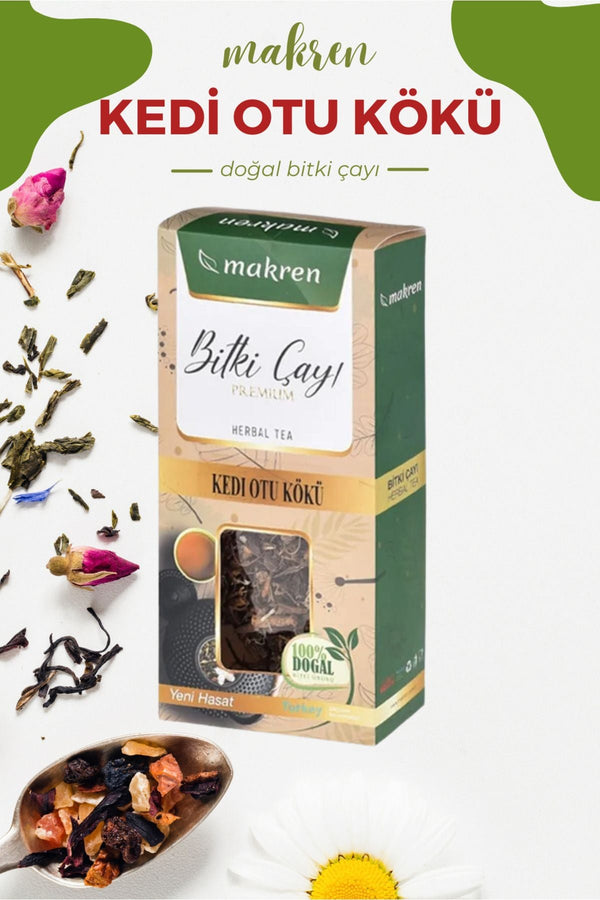 Makren Kedi Otu Kökü Çayı 70 g Palmiye Gurme