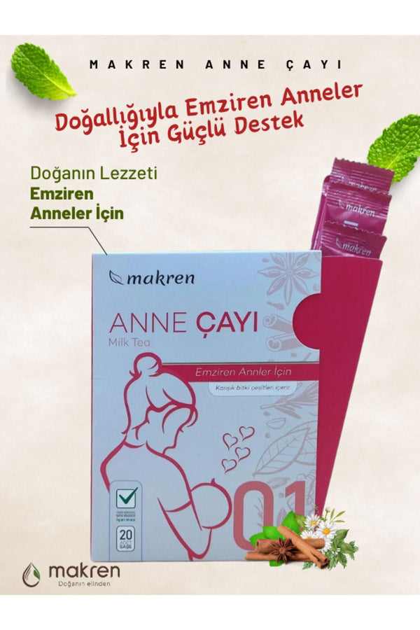 Makren Anne Çayı 20'li Şase  - Emziren Anneler İçin Palmiye Gurme