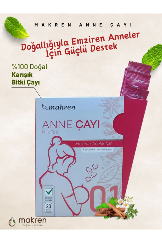 Makren Anne Çayı 20'li Şase  - Emziren Anneler İçin Palmiye Gurme