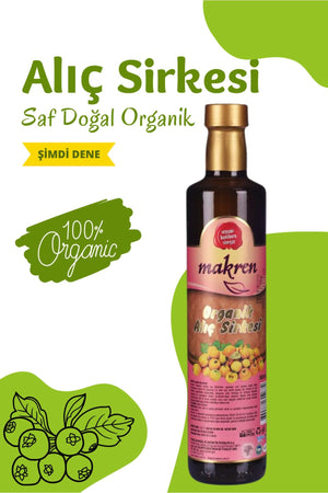 Makren Organik Alıç Sirkesi 500 ml Palmiye Gurme