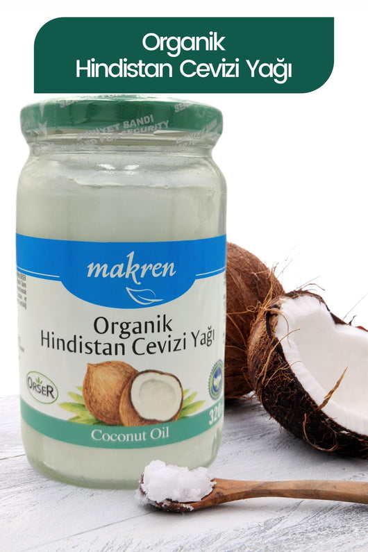 Makren Organik Hindistan Cevizi Yağı 320 ml Palmiye Gurme