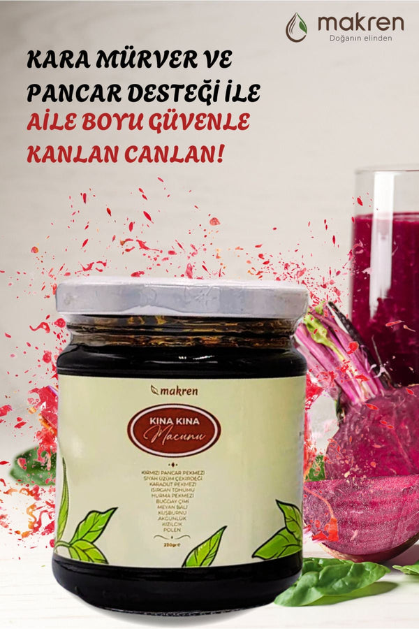 Makren Kına Kına Macunu 230 g Palmiye Gurme