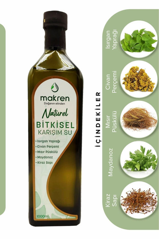 Makren Bitkisel Karışımlı Su 1000 ml Palmiye Gurme
