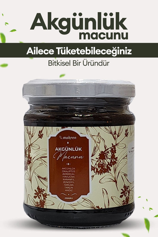 Makren Akgünlük Macunu 230 g Palmiye Gurme