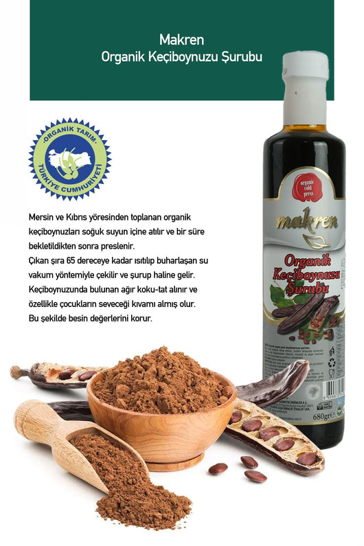 Makren Doğal Keçiboynuzu Pekmezi 680 g Palmiye Gurme