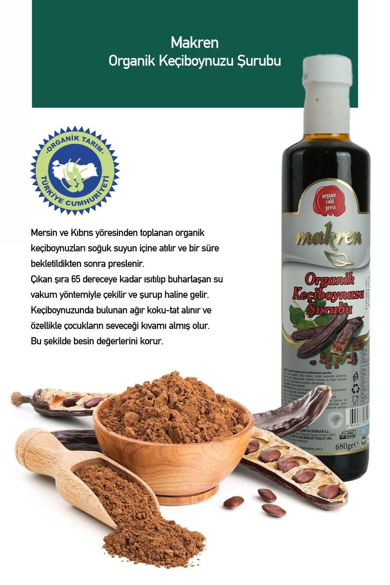 Makren Doğal Keçiboynuzu Pekmezi 680 g