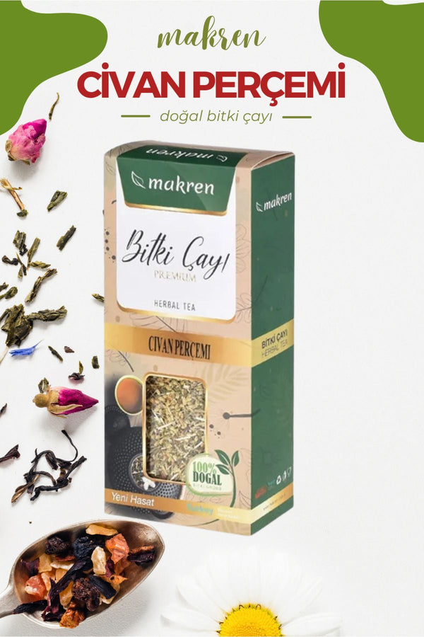 Makren Civanperçemi Çayı 80 g Palmiye Gurme