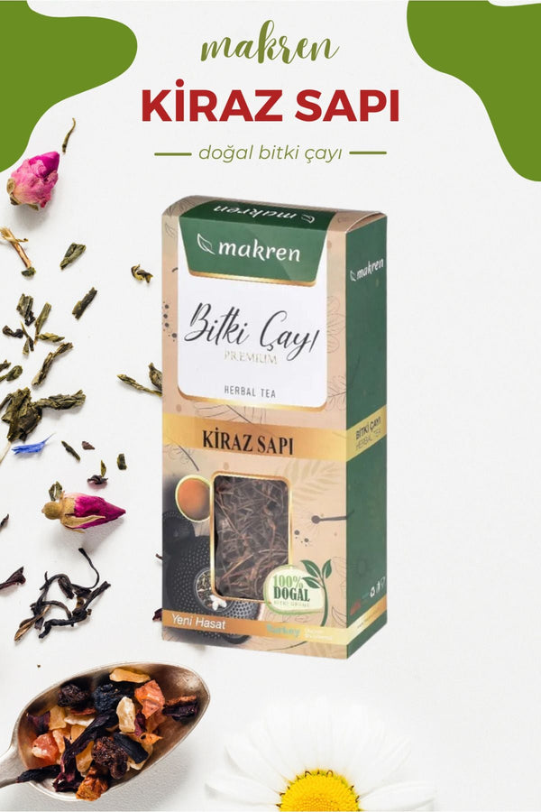 Makren Kiraz Sapı Çayı 50 g Palmiye Gurme