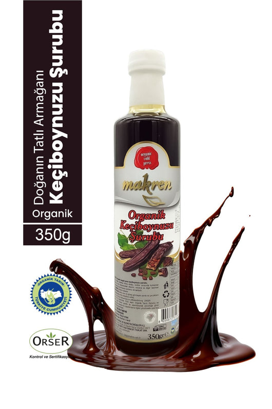 Makren Organik Keçiboynuzu Şurubu 350 g Palmiye Gurme