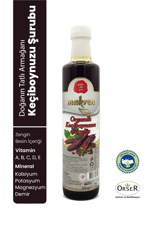 Makren Organik Keçiboynuzu Şurubu 350 g Palmiye Gurme