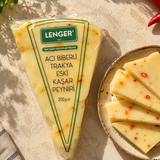 Lenger Acı Biberli Trakya Eski Kaşar Peyniri 200 g