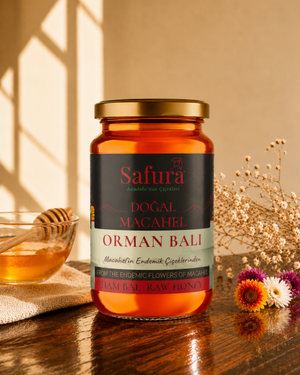 Safura Doğal Macahel Orman Balı 450g Palmiye Gurme