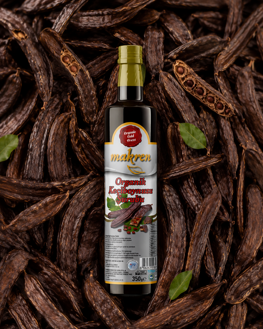 Makren Organik Keçiboynuzu Şurubu 350 g Palmiye Gurme