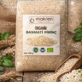 Makren Organik Basmati Pirinç 1kg