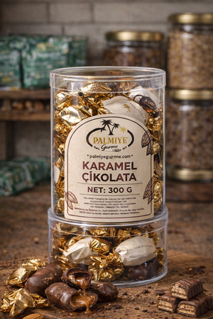 Palmiye Karamel Çikolata 300gr Palmiye Gurme
