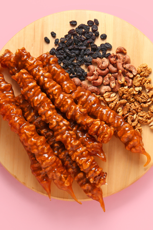 Cevizli Sucuk (Sarı Üzüm Pekmez İle) Palmiye Gurme