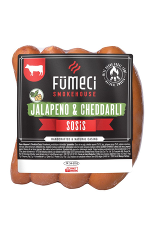 Dana Sosis Jalapeno - Cheddar 300 Gr - 320 Gr Palmiye Gurme