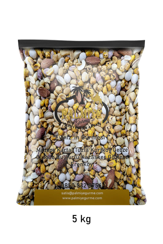Kuba Çoklu Karışık Çerez Paketi 5 KG Palmiye Gurme