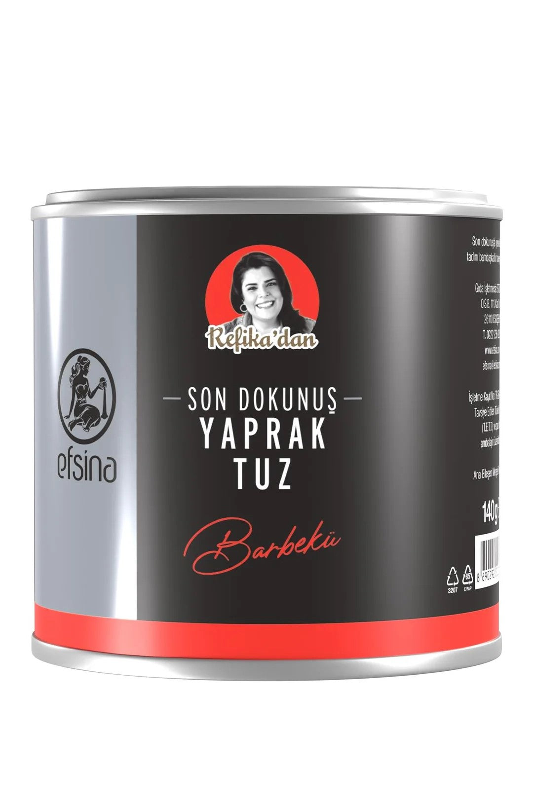 EFSİNA 140 GR BARBEKÜ YAPRAK TUZ REFİKA'DAN Palmiye Gurme
