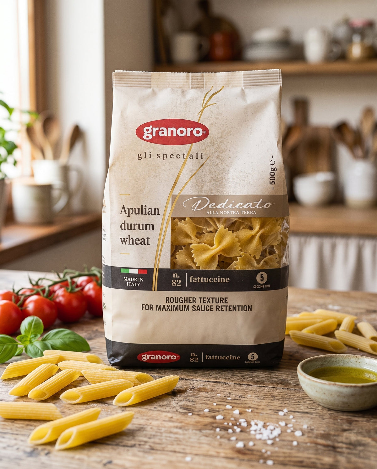 Granoro Dedicato İtalyan Kalem Makarna (Penne) 500 g Palmiye Gurme