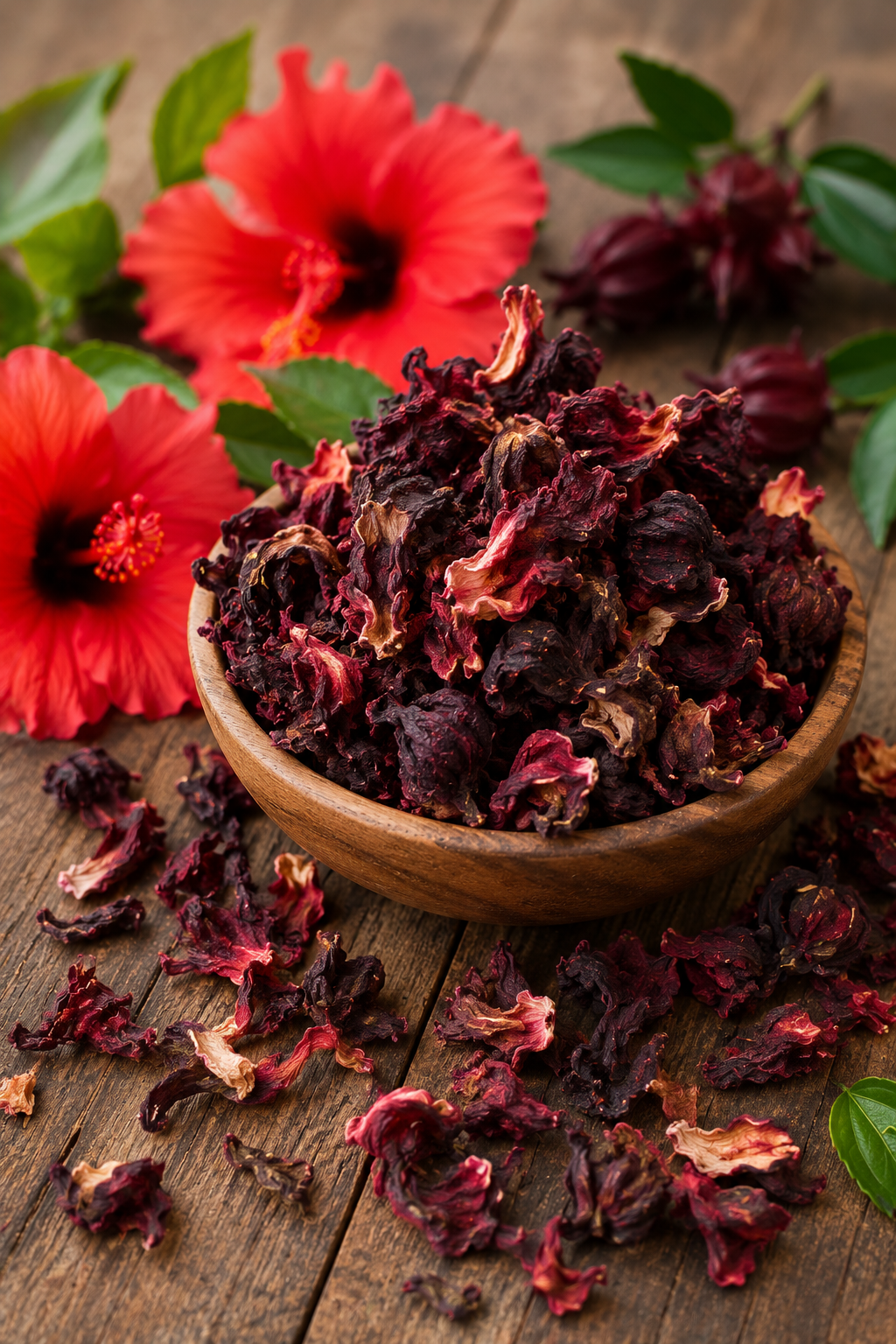 Hibiskus ( Mekke Gülü - Nar Çiçeği ) Bitki Çayı Palmiye Gurme
