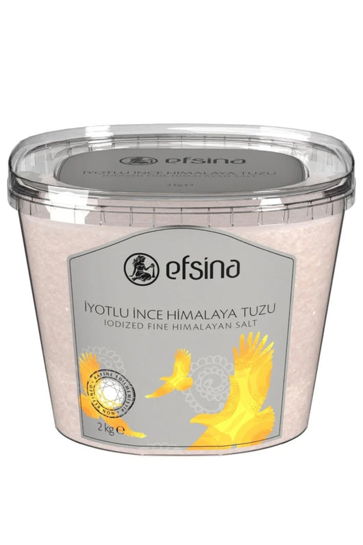 EFSİNA 2 KG İYOTLU İNCE HİMALAYA TUZU Palmiye Gurme