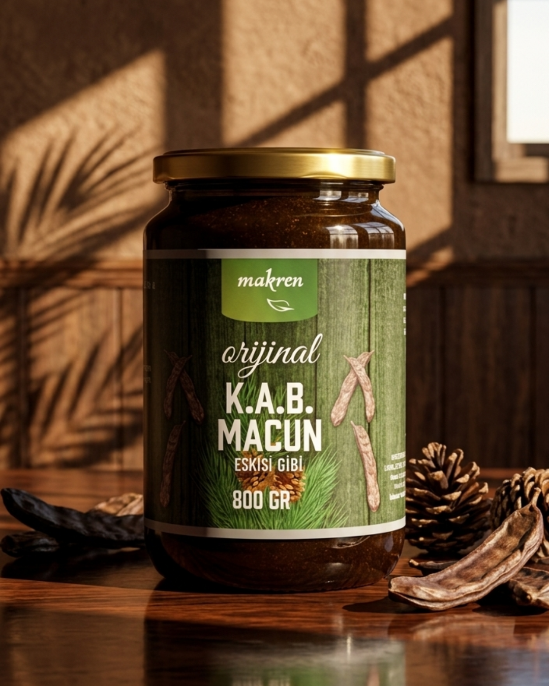 Makren K.A.B. Macunu 800g Palmiye Gurme