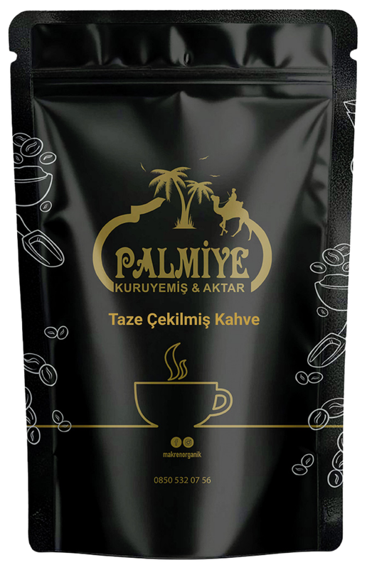 Taze Çekilmiş Kahve 250 gr – Siparişe Özel Öğütülmüş Palmiye Gurme