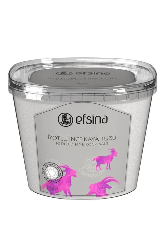 EFSİNA 2 KG İYOTLU İNCE KAYA TUZU Palmiye Gurme