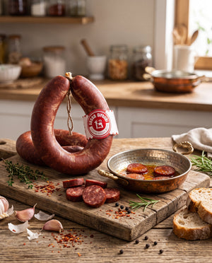 Seçen Çiftliği Keçi Sucuğu 350-450g Palmiye Gurme