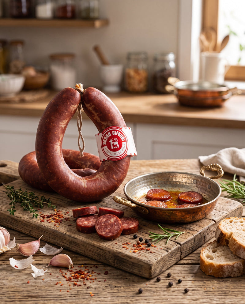 Seçen Çiftliği Keçi Sucuğu 350-450g