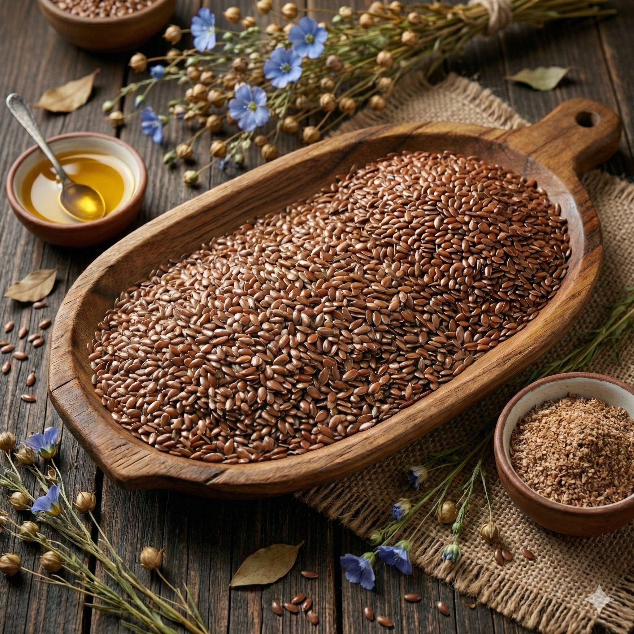 Keten Tohumu Palmiye Gurme