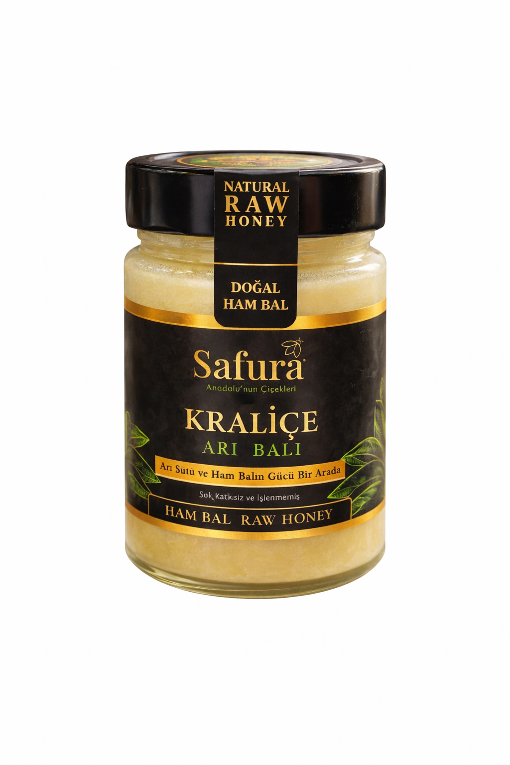 Safura Kraliçe Arı Balı 460g Palmiye Gurme