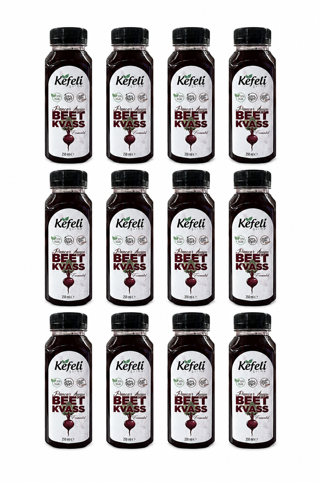 Kefeli Kvass 12’li Doğal Fermente İçecek Palmiye Gurme