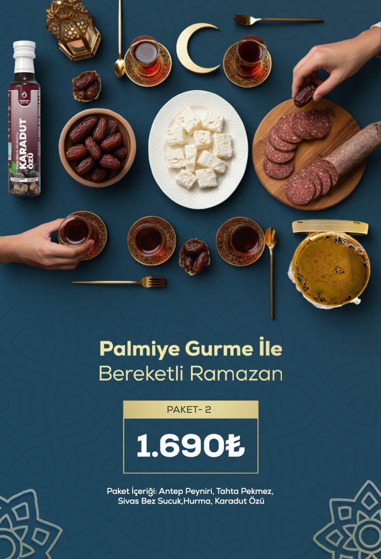 Ramazan Paketi 2 – Bereket Sofrası Özel Seçki Palmiye Gurme