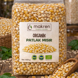 Makren Organik Patlak Mısır 1kg