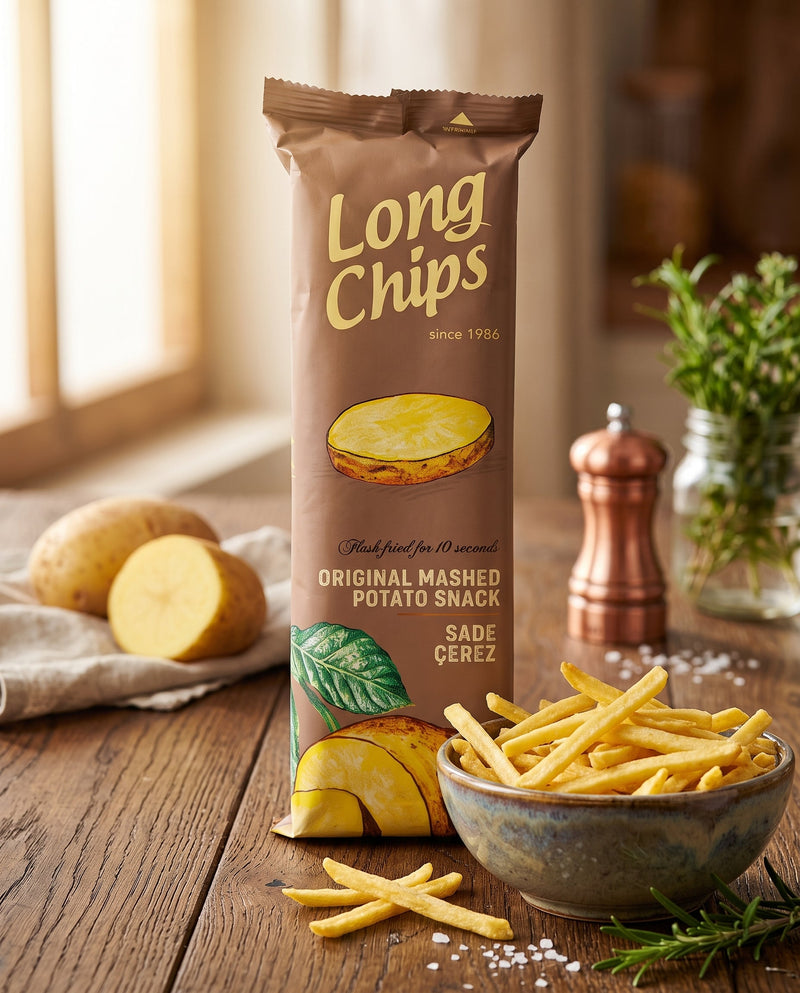 Long Chips – Orijinal Sade Uzun Patates Cipsi