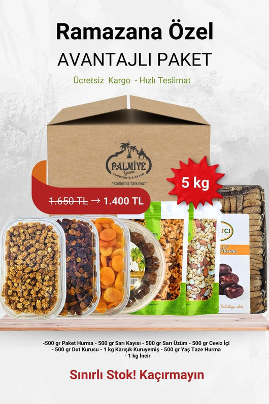 Palmiye Gurme Ramazan Paketi 5000g Palmiye Gurme