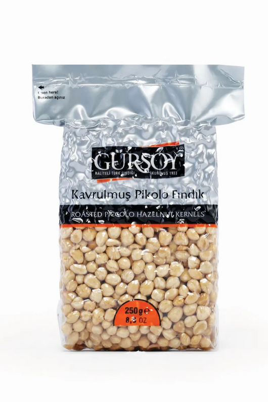 Gürsoy Kavrulmuş Pikolo Fındık 250g Vakum Paket Palmiye Gurme
