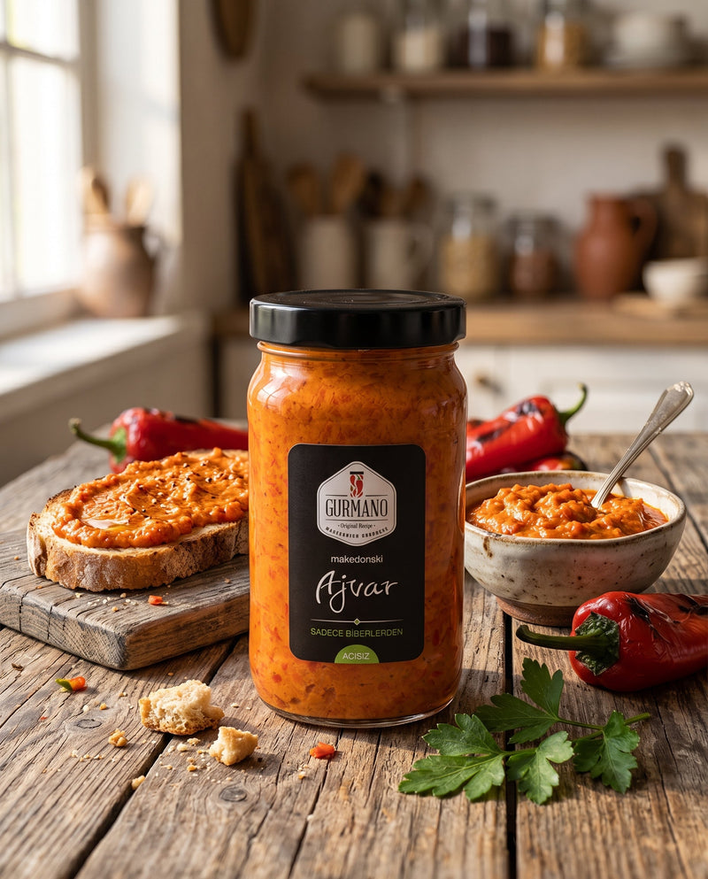 Gurmano Makedonski Ajvar Acısız 490 g
