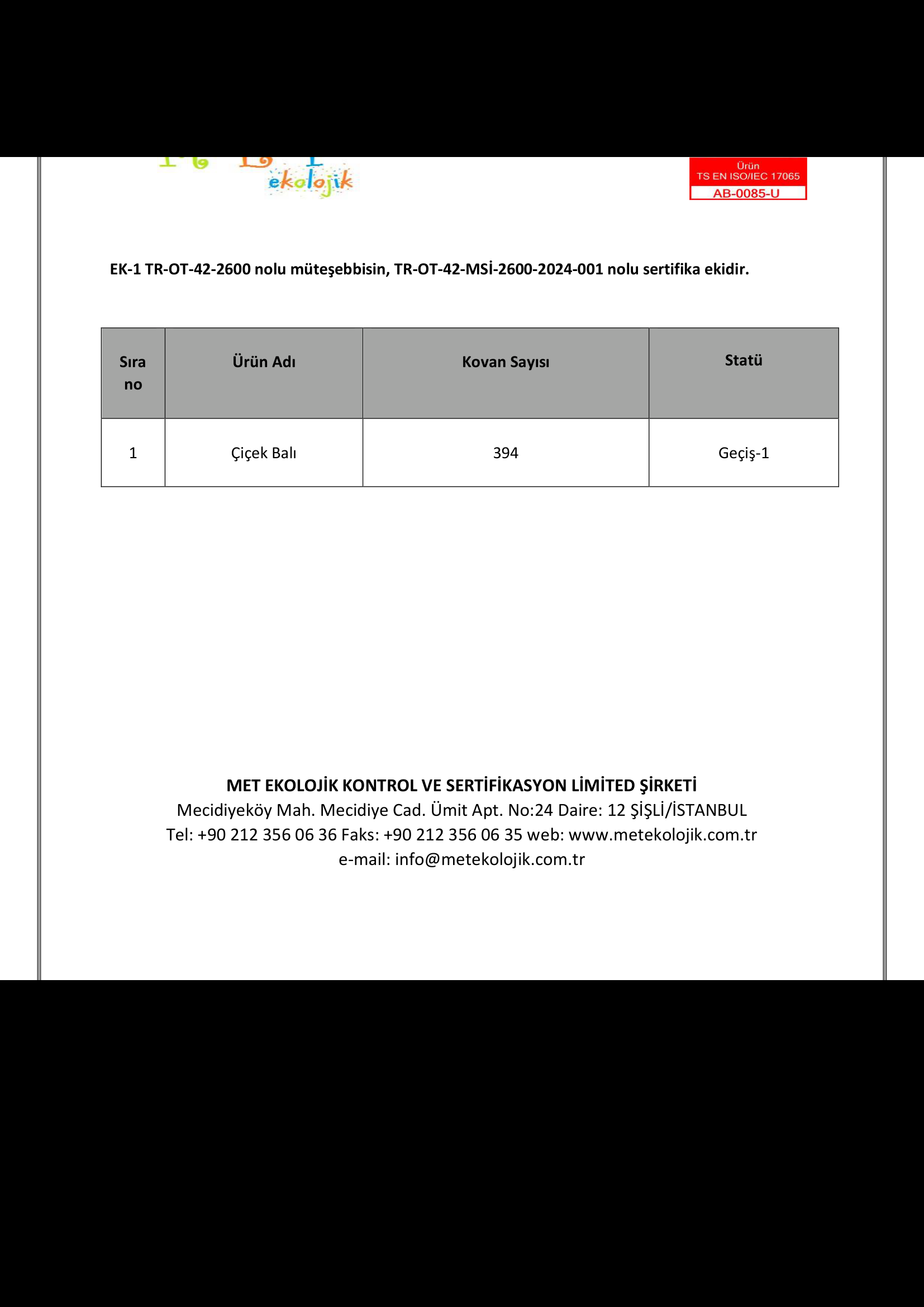 Organik Karakovan Balı - Kütük Bal Palmiye Gurme