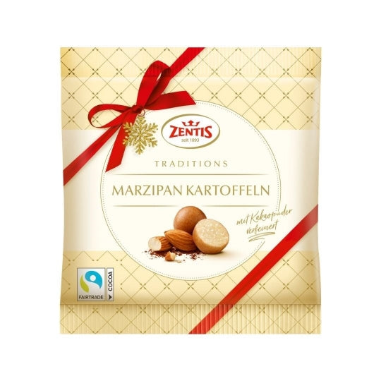 Zentis Marzipan Kartoffeln Badem Ezmesi Topları 100 g Palmiye Gurme
