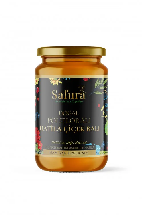 Safura Doğal Polifloralı Hatila Çiçek Balı 850g Safura Doğal Polifloralı Hatila Çiçek Balı 850g